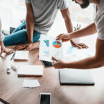 Healthcare marketers looking at marketing statistics