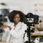 Doctors recording videos